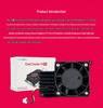 Raspberry Pi 5 Official Heatsink with PWM Fan and Aluminum Shell