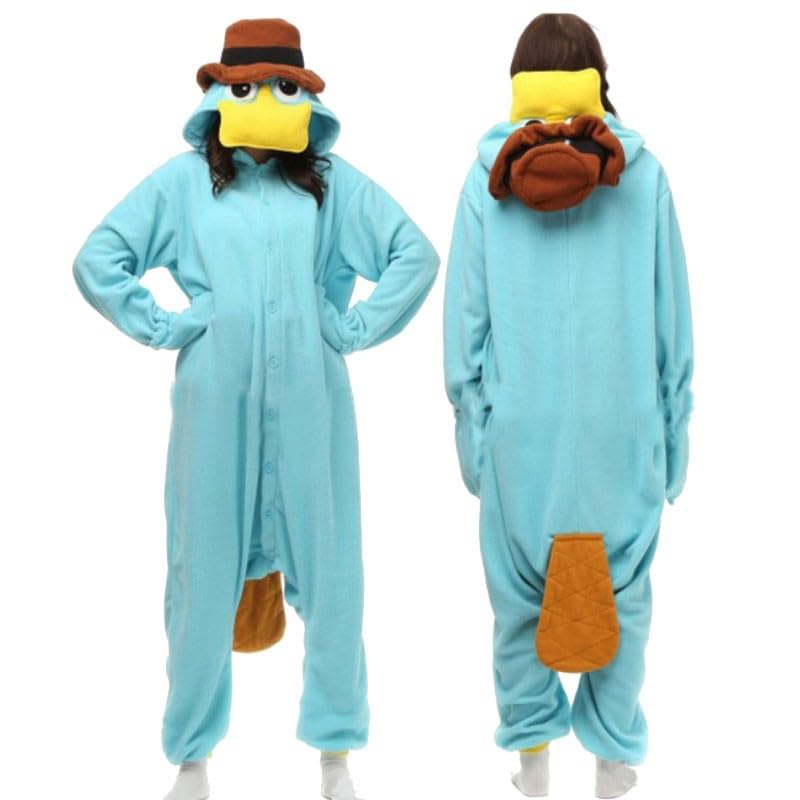 ENALIHI Fluffy Winter Cute Long Perfect for and Cold Weather Duckpus Feather Fluffy Romper Feather Size Pajamas, Sleeves, Festivals, Sleepwear,