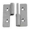 1Pcs Slip Joint Removable Hinge 304 Stainless Steel Flat Door Hinge  For Cabinets/Wardrobes/Doors