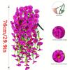 Hanging Artificial Flowers for Indoor and Outdoor Decoration