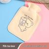 Cartoon Style Plush Hand Warmer: Cute Portable Hot Water Bottle for Baby.