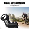 Bicycle Handlebar Stem 35 Degree Handlebar Stem Riser Aluminum Alloy Easy Installation Mountain Bicycle Accessories