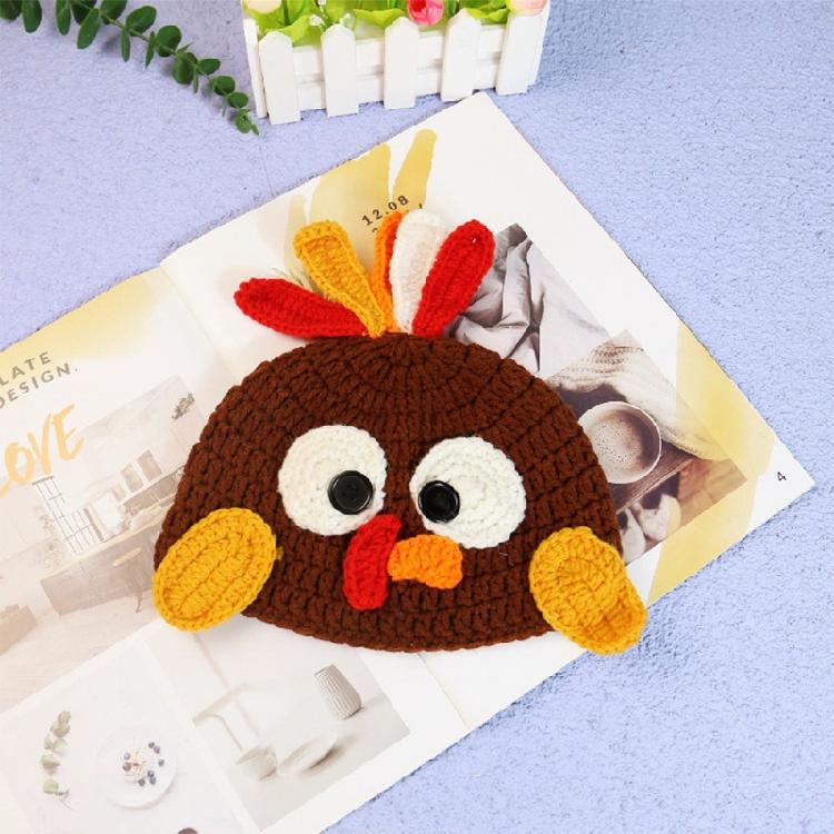 Children Turkey Hat Thanksgiving Kawaii Turkey Hat School Activity Cap Halloween