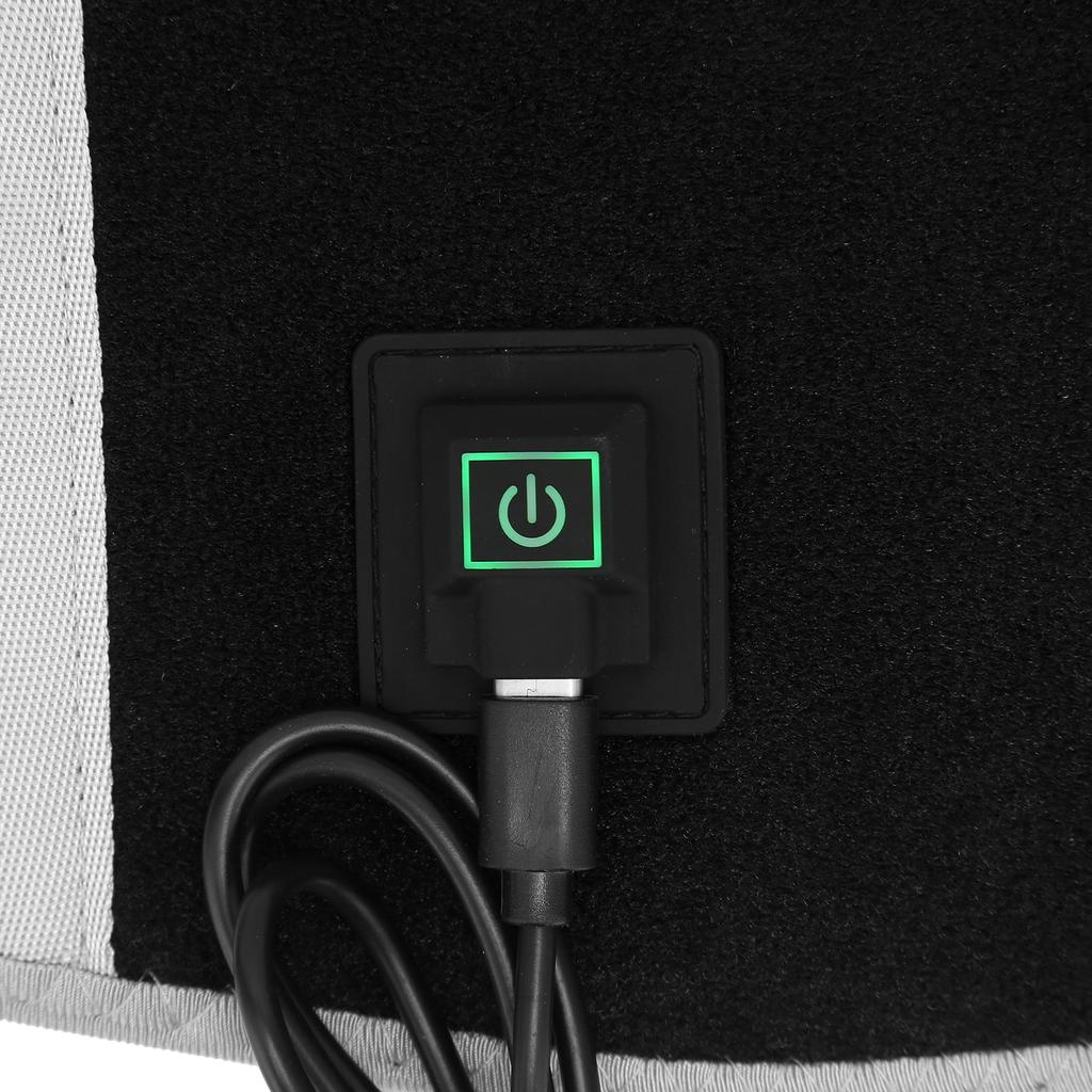 Lower Back Heating Pad Heated Therapy Waist Belt Wrap 3 Heat Settings Pain Relief for Back Waist