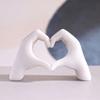 Mini Liebesgesten-Skulptur Harzhandwerk Ornament für Zuhause, Schlafzimmer, Wohnzimmer, Arbeitszimmer Schreibtischdekoration