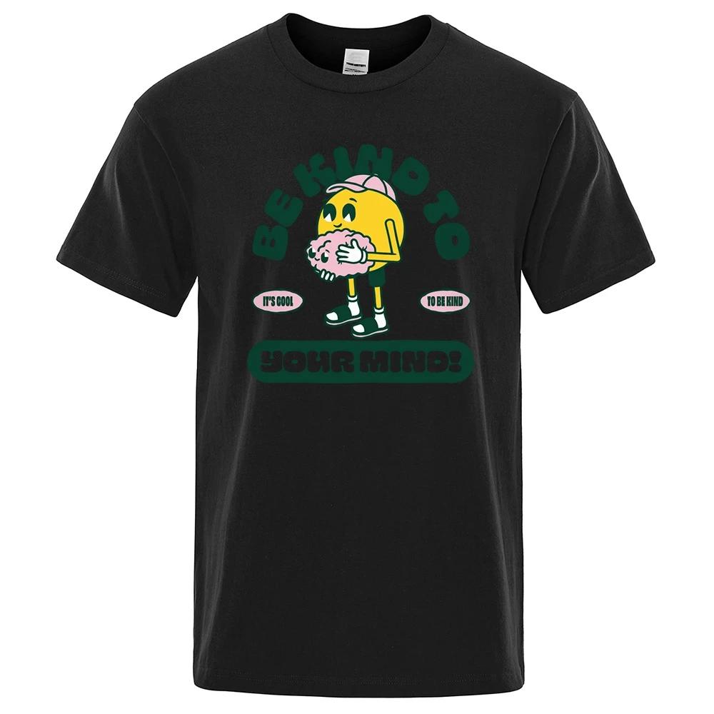 

Будь позади своего разума Аниме Принты Футболка Мужская Хлопковая Футболка с Коротким Рукавом Повседневные Дышащие Топы Свободная Футболка Одежда 80549 XXXXXL чёрный