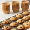 Home Baking Mini Cake Pan with 24 Cup Carbon Steel Tray, Single Tray Form and Smooth Side for Small Cakes and Regular Oven Use Daily