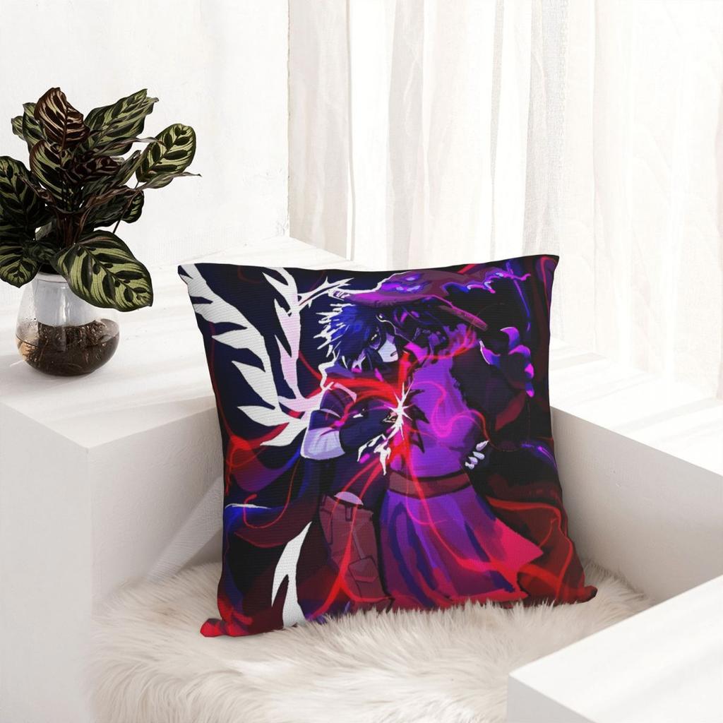 Azuretime Anime Square Pillow Covers Couch Azure Two Time Game Cushion Case Cool Decor Pillow Cover 45*45