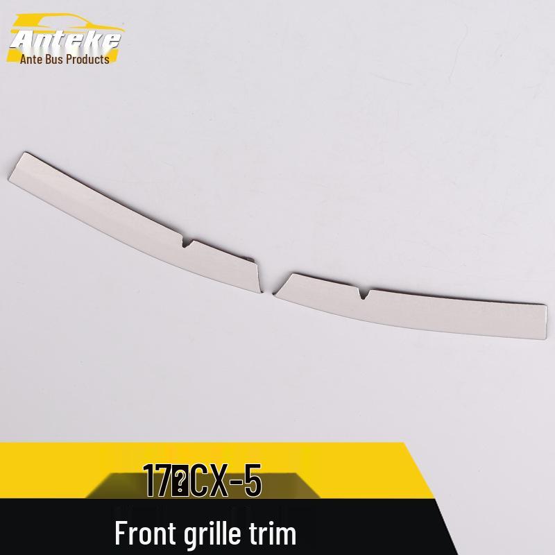 CX-5 Front Grille Trim & Hood Anti-Scratch Bumper Strip Accessories (2017)