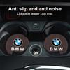 2Pcs Car Leather Coaster Water Cup Bottle Holder Anti-slip Pad Mat For BMW M Performance E36 E46 E60 E90 E91 E92 E93 F30 F20 M3 TY5G