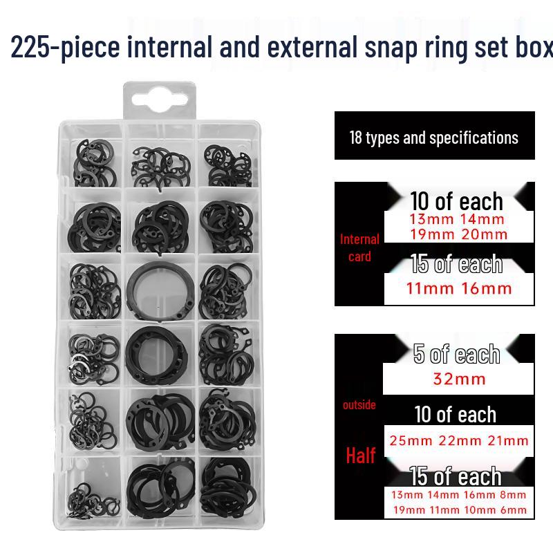 65Mn Manganese Steel Snap Ring Pliers for A-Type, C-Type Internal/External Retaining Rings