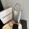Casual Square Shoulder Bag Pu Leather Mobile Phone Bag Simple Mini Crossbody Bag  Male/Female