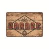 2024 American-Style Industrial Auto Repair Tin Sign - Frameless Decorative Wall Art