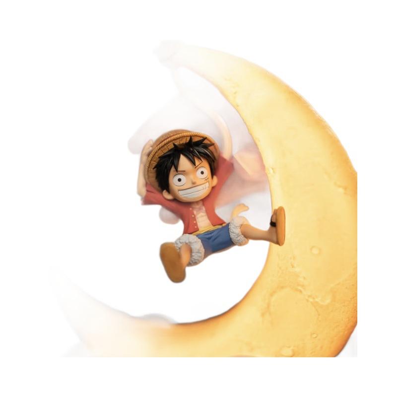 Magnetyczna Lampka Nocna Luffy Kreatywna Figurka Lampa Prezent Urodzinowy Dekoracja Anime