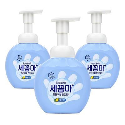 Bacteria Free Antibacterial Bubble Hand Wash Lemon Scent, 250ml, 3 Units