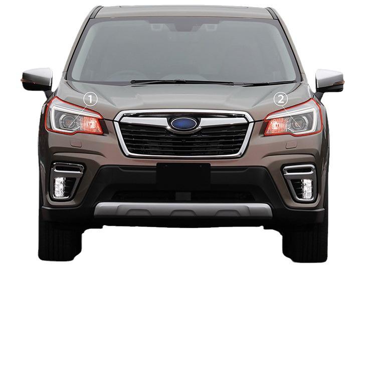 Subaru Forester TPU Transparent Headlight & Rearview Mirror Protective Film