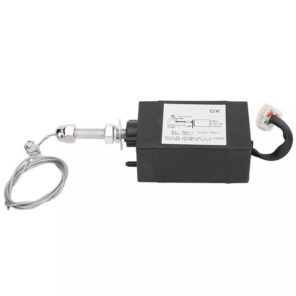 Flameout Device Open Stop Controller Built-in Protection Switch Long Service Life Exquisite Structure For Diesel Engine