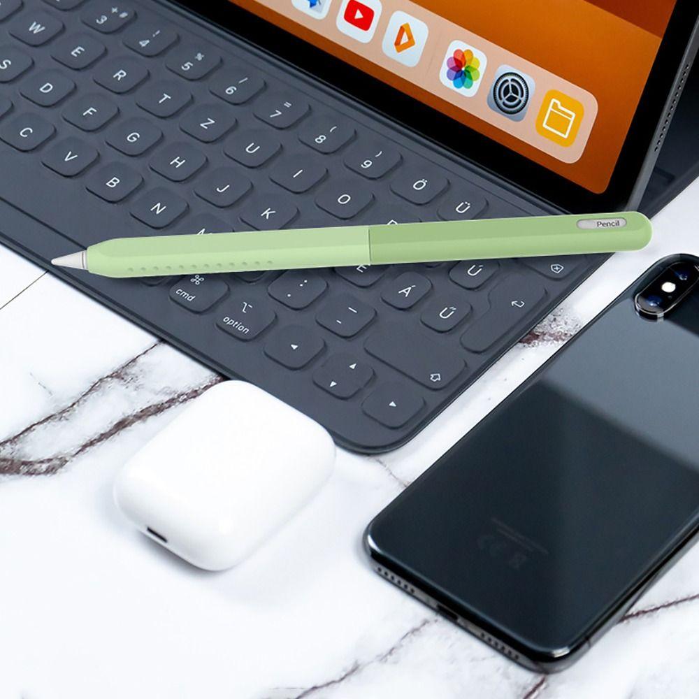 Liquid Silicone Stylus Sleeve 2nd Gen Pencil Protective Shell for Apple Pencil 2/Pro