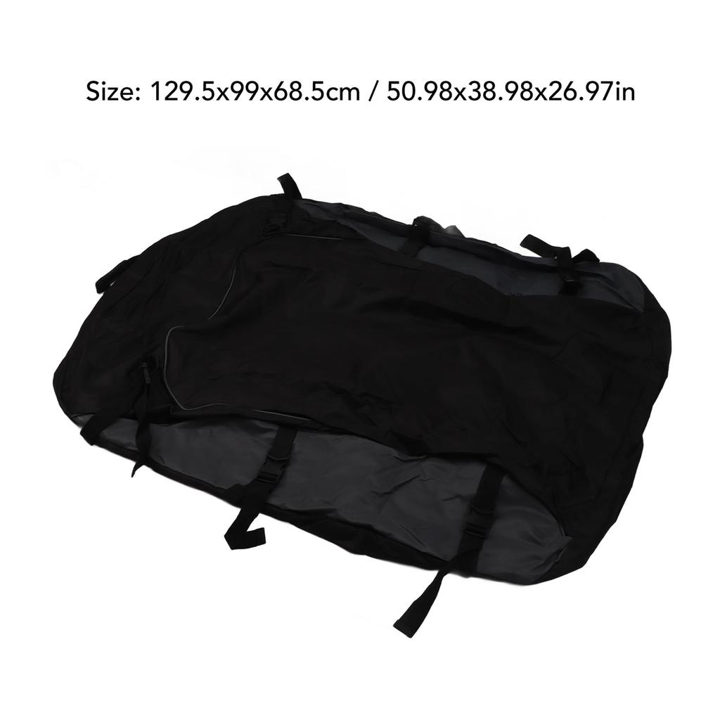 Car Roof Luggage Bag Large Capacity Oxford Cloth UV Resistant Waterproof Dustproof Car Top Cargo Carrier for Travel