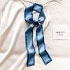 Spring/Summer Pure Colour Ribbon Outdoor Imitation Silk Scarf 6*115cm Decorative Long Headband Women’s Satin Neckerchief