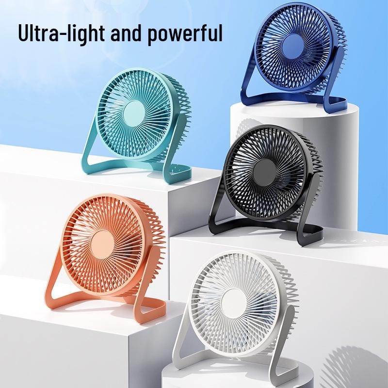 Compact USB Mini Desk Fan - Available In 5, 6, or 8 Inches for Office, Student, or Home Use.
