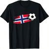 Norwegen Fahne Trikot Norwegisches Fußballteam Norwegisches T-Shirt(1)