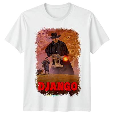 Django (1966) Filmes plakát ihlette Uniszex póló Retro póló
