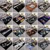 Bohse Onkelz Bandmitglied Collage Flanelldecke Deutsche Rockband Totenkopf Logo Aufdruck Überwurfdecke Rockfan Schlafzimmer Warme Sofadecke Matte