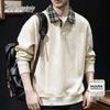 MARK FAIRWHALE Men's Vintage Style Jacquard Pullover Sweatshirt