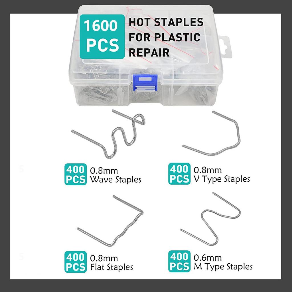 Car Bumper Repair Nails Set - 3000PCS for Welding and Shaping