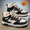 Winter men's shoes new high-top velvet little white shoes men's trend versatile thick-soled thickened warm cotton shoes sports board shoes