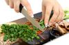 GLASS PLATE CUTTING BOARD 52x30 SPICES