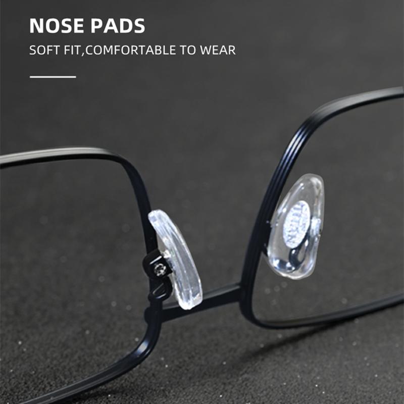 Óculos de Leitura Retrô Ultraleves de Titânio Puro de Alta Qualidade Para Homens e Mulheres Anti Luz Azul Óculos de Presbiopia +100 +200 +250