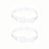 Lace Trimmed Clothing Length Adjuster Invisible Closure Button Fastening Lace Hem Waistband Length Shortening