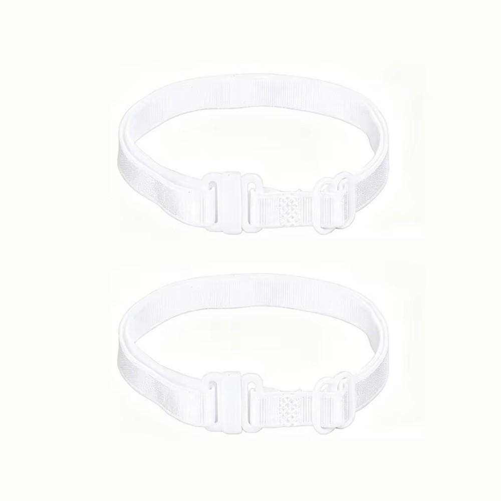 Lace Trimmed Clothing Length Adjuster Invisible Closure Button Fastening Lace Hem Waistband Length Shortening