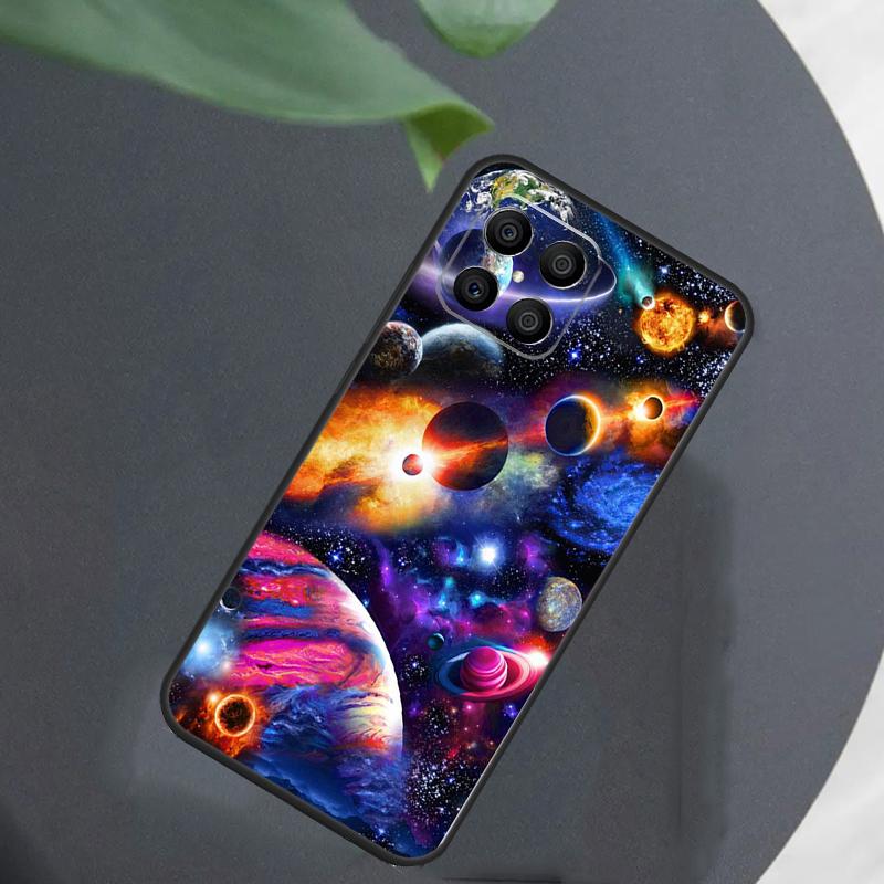 Outer Space Planet Stars Moon For Honor Magic 8 7 6 Pro Case For Honor Win RT X9d X9c X9b X9a X8c X8b 50 70 90 200 400 Lite