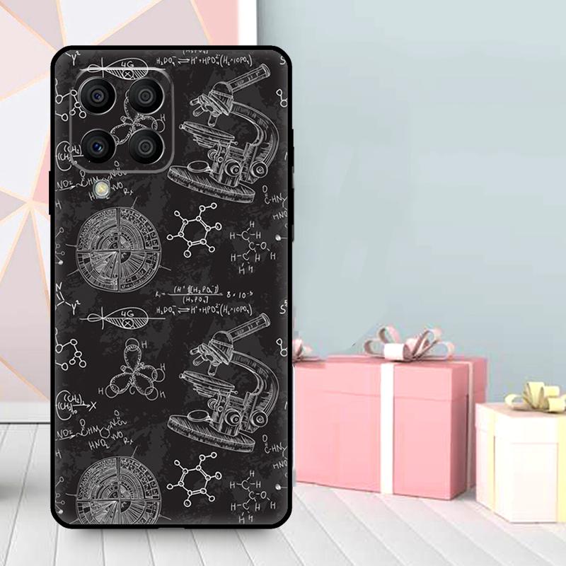 Biologie und Chemie Hülle Für Samsung Galaxy M06 M11 M31 M14 M34 M54 M12 M32 M52 M15 M13 M16 M36 M56 M53 M35 M55