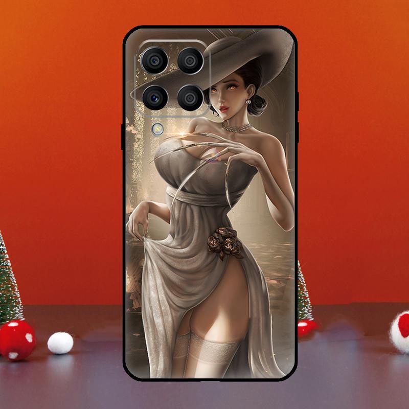 Sexy Lady Dimitrescu Daughters For Samsung Galaxy M52 M32 M12 M11 M21 M31 M13 M33 M35 M53 M55 M15 M14 M34 M54 M06 M16 Case