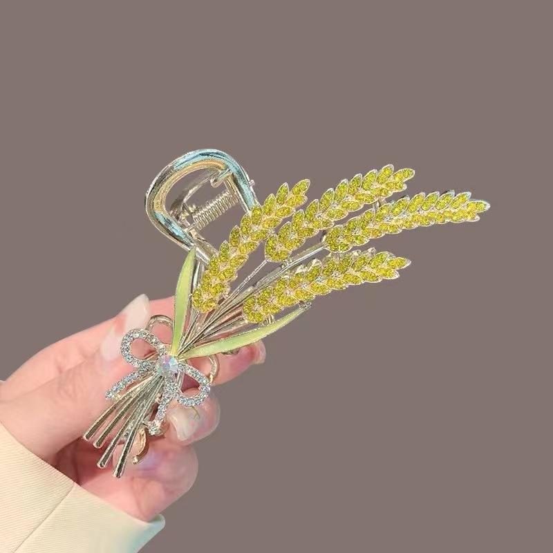 

Заколка для волос с завитой заколкой для волос на затылке, женская заколка для волос, летний большой элегантный головной убор в виде акулы белый