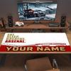 Tappetino per Mouse Personalizzato Arsenal ARSENAL Cuscino Grande per Tavolo da Gioco Antiscivolo per Laptop Tablet Mousepad Grande Tappetino XXL Mini PC Playmat Con Bordo Lock_XIA