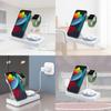 New Foldable Four-in-one Wireless Charger For Apple Watch Earphones And Phone Fast Charging 25w Power Output
