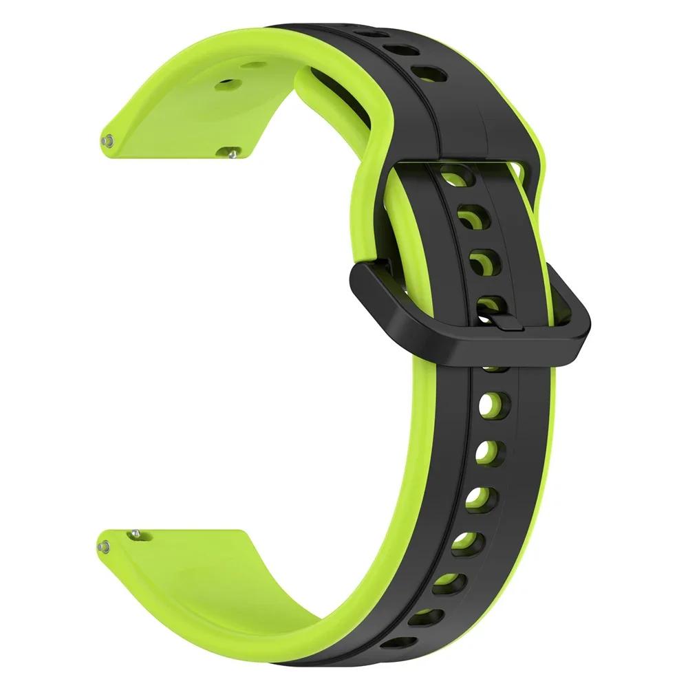 20/22mm Sports Silicone Strap For Samsung Galaxy Watch 6 5 Pro 40 44mm 45mm Bracelet Watch 6 4 Classic 47mm 43mm Band Accessorie