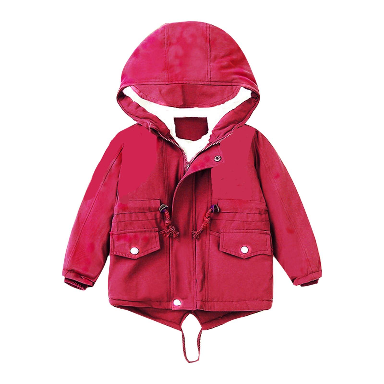 

Милая куртка с медвежьими ушками для младенцев и малышей, однотонная куртка с капюшоном, детский свитер 120 винный