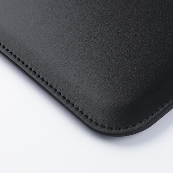 16 Zoll Laptop Hülle Slim Magnetverschluss Einfarbig Multifunktional Universal Mauspad Kunstleder Wasserdicht Notebook Tasche für MacBook