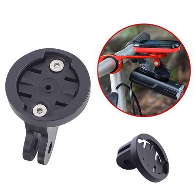 1-5pcs Mountain Bike Computer Mount Handlebar Computer Holder Front Light For Gopro Connecting Seat For Garmin Camera Fix Base
