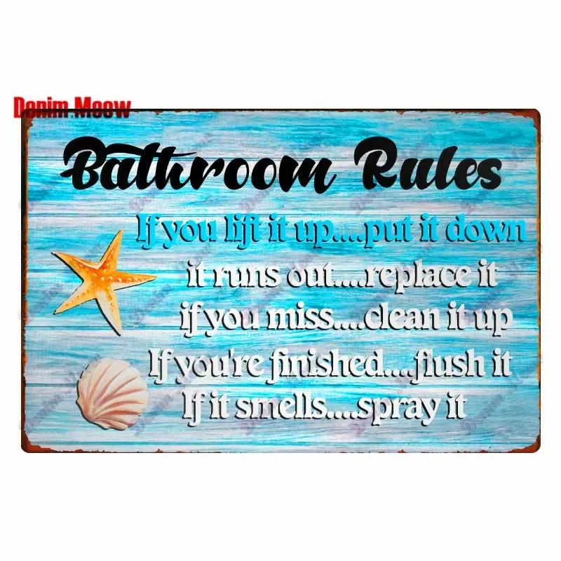 Beach Metal Tin Sign, Vintage Summer Beach Plates, Relax Wall Sign, Pool Tiki Bar Pub Seaside Ocean, Happy Place, Decor WY161