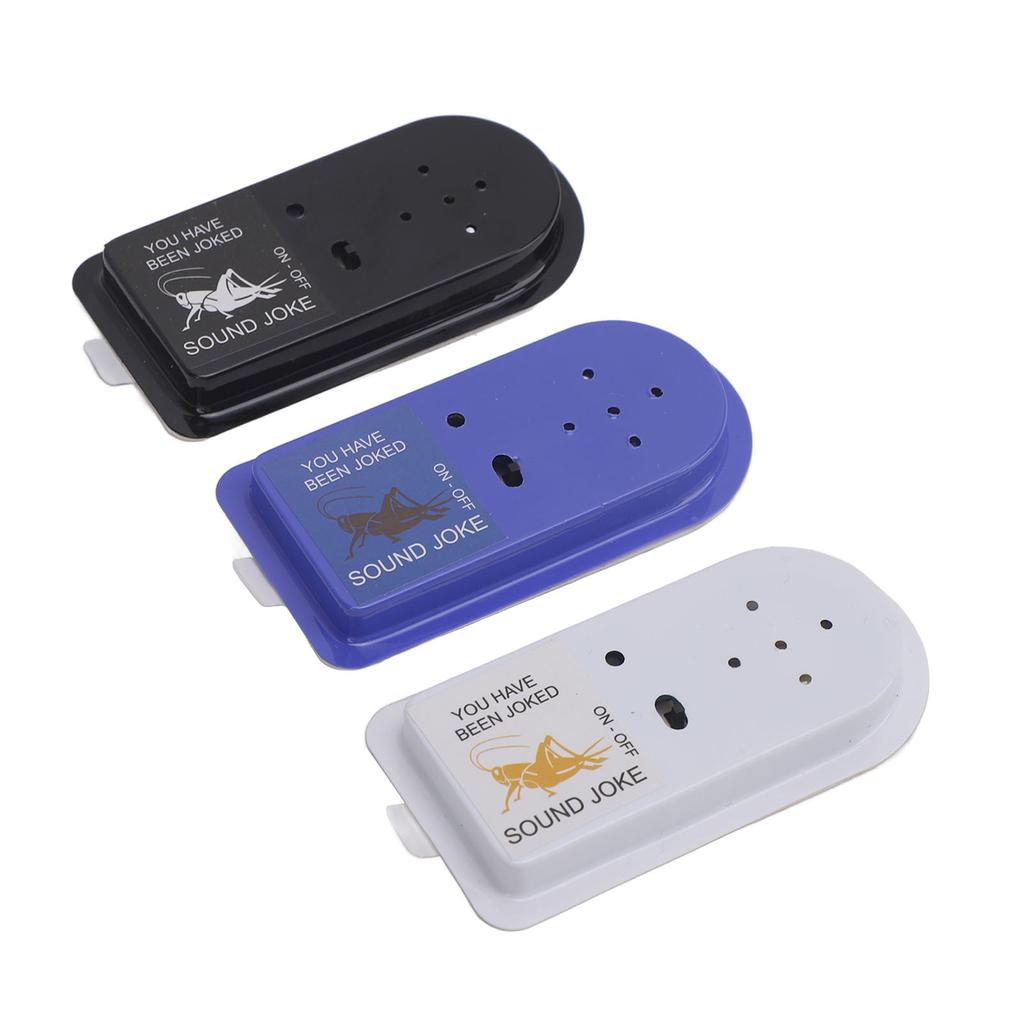 Cricket Noise Maker Self Adhesive 15min Auto Off Lifelike Funny Annoying Sound Prank Toy for Office