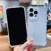 Four corners anti-drop, suitable for iPhone17 ProMax mobile phone protective case, Apple 16 advanced sense 17 niche fine hole