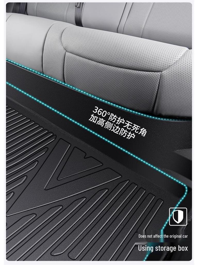 2025 Xpeng G7 TPE Vollabdeckung Fußmatten - Spezielle Innenraum-Modifikationszubehörteile für Autos
