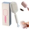 2026 Upgrade Retractable Cushion Massage Comb, Anti Static Self Cleaning Hair Brush for Women and Men, Anti Static Pull Ring Air Cushion Massage Brush